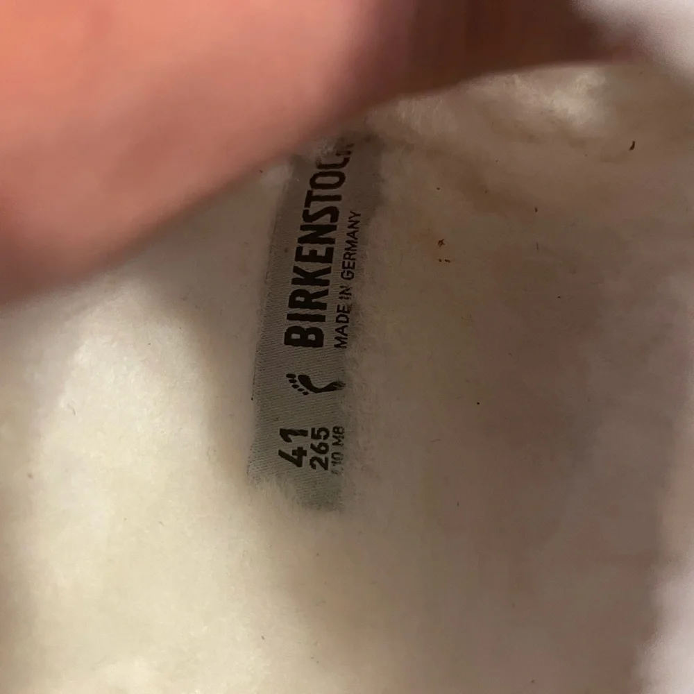 Birkenstock Arizona Genuine Shearling Lined Slide
